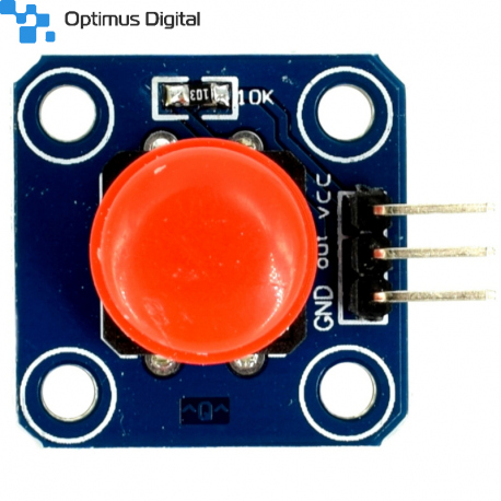 Red Push Button Module