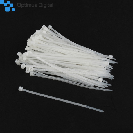 Nylon Cable Ties 100mm 2.5mm Width Bag of 100 pcs