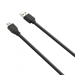 Micro USB Black Cable 1 m