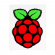 Raspberry Pi Sticker (1.94" x 2.5")