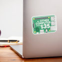 "My Other Computer Costs $35" Sticker (3" x 2.1")