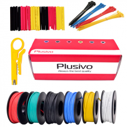 Set de fire Siliconice (20AWG, 6 culori, 7m fiecare)