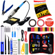 Plusivo Soldering Iron Kit for Electronics with Diagonal Cutter - EU Plug