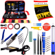 Plusivo Soldering Iron Kit for Electronics with Diagonal Cutter - UK Plug