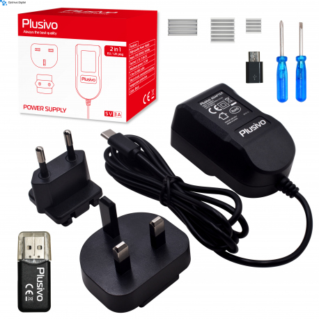 Alimentator Plusivo de 5 V, 3 A cu Mufă USB Tip C pentru Rasbperry Pi 4