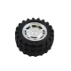 52 mm Wheel with Plastic for 2.5 mm Shaft