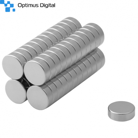 Magnet Disc din Neodim 12x4 mm N38