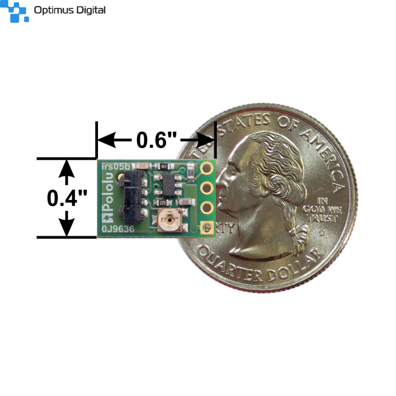 Pololu 38 kHz IR Proximity Sensor, Fixed Gain, High Brightness