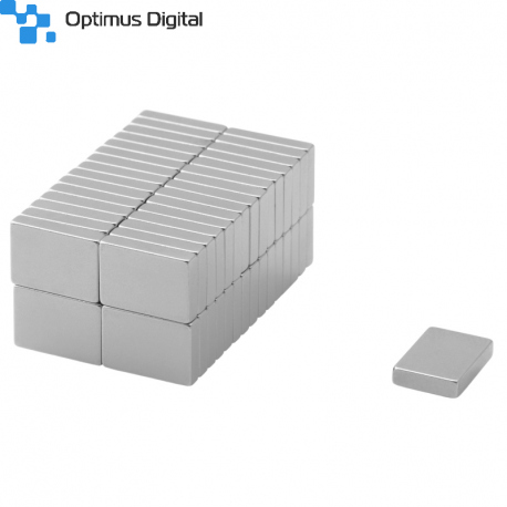Magnet Bloc din Neodim 10x7x2 mm N38