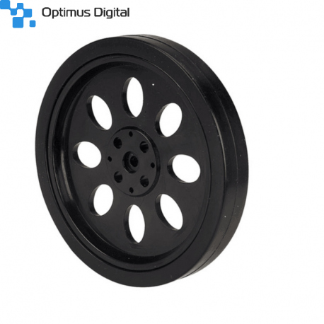 Standard Servomotor Wheel with Continuous Rotation