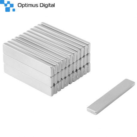 Magnet Paralelipipedic din Neodim 40x7x2,4 mm N38SH