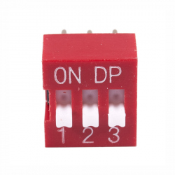 Red DIP Switch (3p)