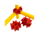 Conector Tip Cruce pentru Barele de Plastic