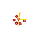 Conector Tip Cruce pentru Barele de Plastic