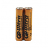 Set of 2 Ultra Alkaline GP LR03 / AAA Batteries