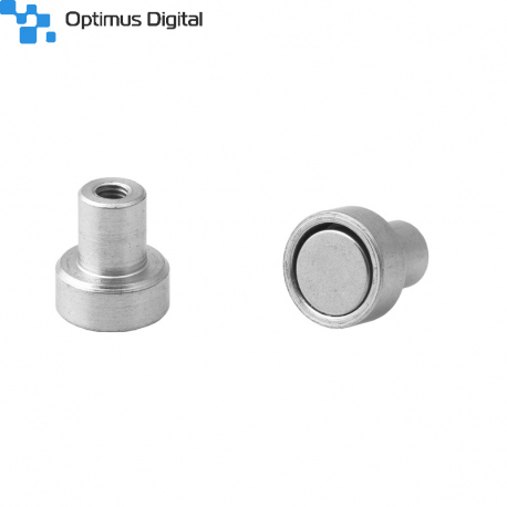 Magnet Oala 10x4.5 mm cu Filet Intern M3