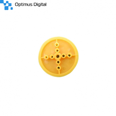 36 mm Yellow Pulley Wheel