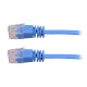 UTP Flat Cable, CAT6, Blue, 2 m