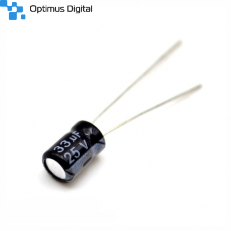 Electrolytic Capacitor 33 uF, 25 V