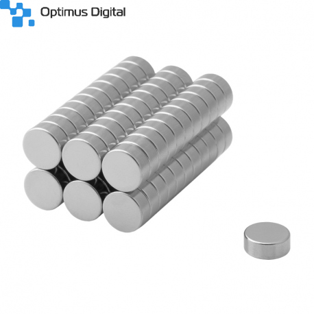 Magnet Disc din Neodim 10x4 mm N38