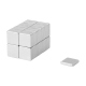 Neodymium Block Magnet 10x10x2 Thick N38