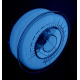 Filament Devil Design pentru Imprimanta 3D 1.75 mm  1 kg - Albastru Fluorescent
