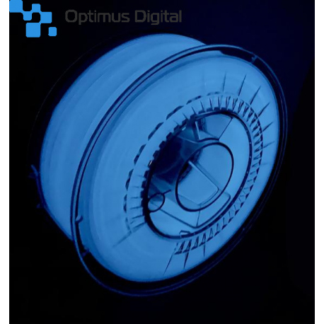 Devil Design Filament - Glow in the Dark Blue 1 kg, 1.75 mm