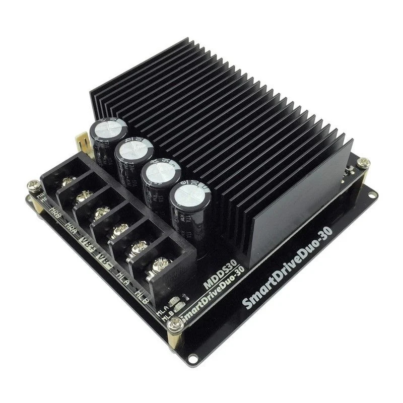 30Amp 7V-35V SmartDrive DC Motor Driver (2 Channels) - Optimus Digital