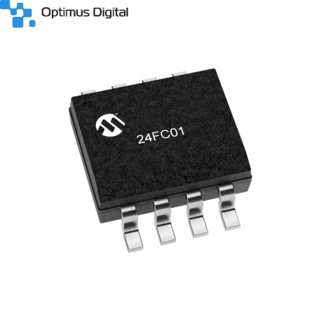 Memorie EEPROM Seriala 24FC01-I/SN de 1 Kb