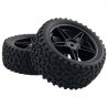 Set de 4 Roți Negre