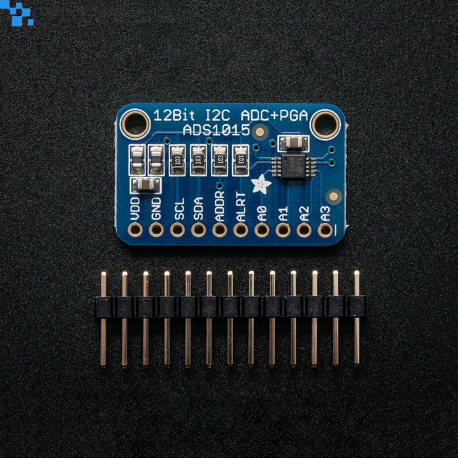 Modul Convertor Adafruit ADC pe 12 Biți ADS1015 cu 4 Canale