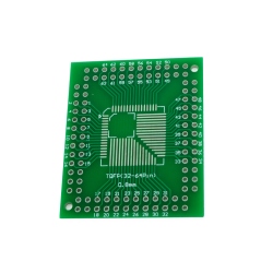 PCB Adapter FQFP TQFP 32 44 64 80 100 LQFP to DIP