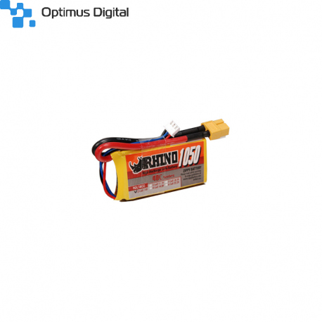 LiPo Rhino 1050 mAh 2S 40C Battery (7.4 V)