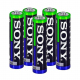 Set of 4 Sony LR03 (AM4L-B4D) Alkaline Batteries