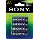 Set of 4 LR6 Sony Alkaline Batteries (AM4L-B4D)