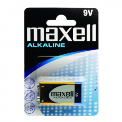 9 V Maxell 6LR61 Alkaline Battery