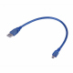 30 cm USB AM-B Mini Blue Cable for Arduino Nano