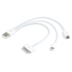 USB Cable 3 Jacks Iphone/Micro USB/Samsung