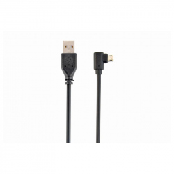 Double-Sided Right Angle Micro-USB Cable, 1.8 m, Blister