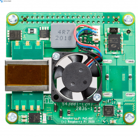 PoE+ HAT pentru Raspberry Pi