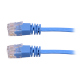 UTP Flat Cable, CAT6, Blue, 1 m