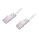 UTP Flat Cable, CAT6, White, 0.3 m