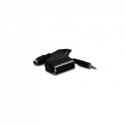 SCART Plug to S-Video+Audio 10 Meter Cable