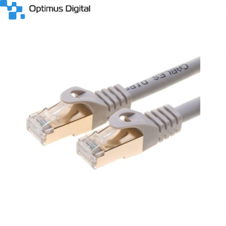 3 meters CAT7 SFTP Patch Cable Gray