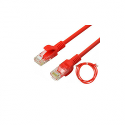 1 Meter CAT7 SFTP 27AWG Cable Red