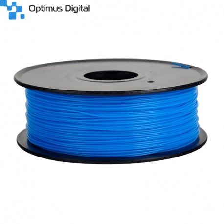 Filament pentru Imprimanta 3D 1.75 mm PLA 1 kg - Albastru Deschis