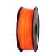 1.75 mm, 1 kg PLA Filament for 3D Printer - Transparent Orange
