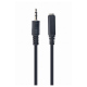 3.5 mm Audio Splitter Cable, 10 cm, Black