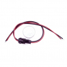 Mini Power Supply Cable Pair (20 cm)