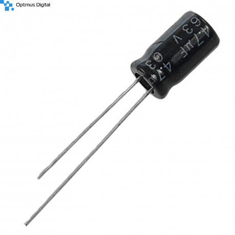 Condensator Electrolitic 4.7 uF, 63 V
